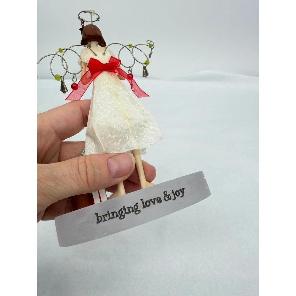 Hallmark Down to Earth Angel of Good Cheer Figurine Holiday Decor w/ Box